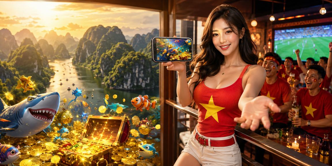 Khách hàng nhận thưởng tại sự kiện giải trí casino di động Ninh Bình